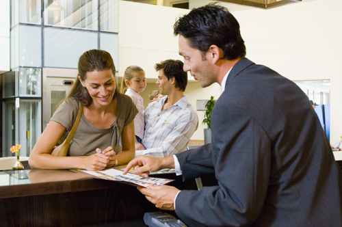 Concierge et salarié